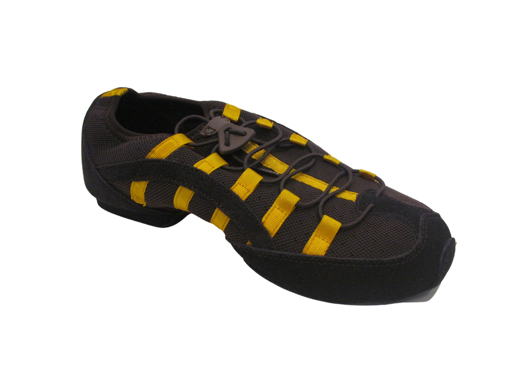 Women's Red/Yellow and Black Jazz Sneakers - SN005