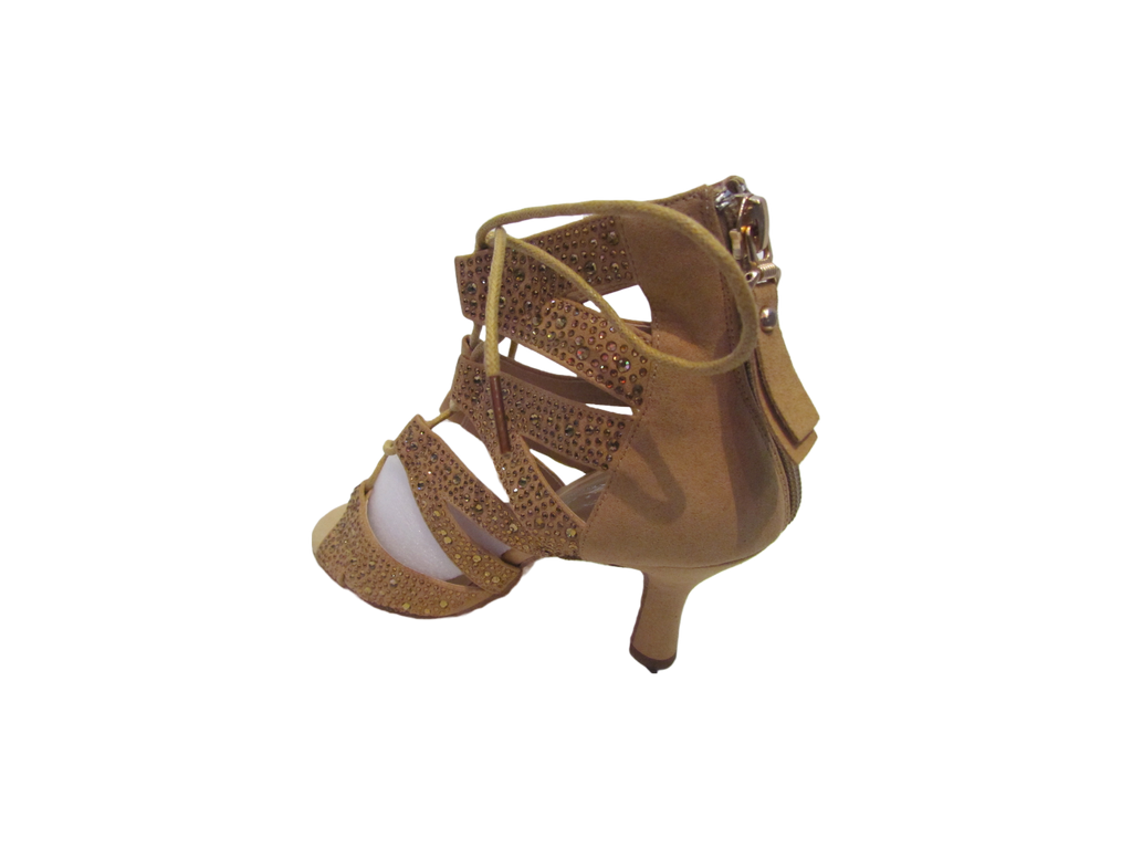 Yellow 2025 velvet shoes