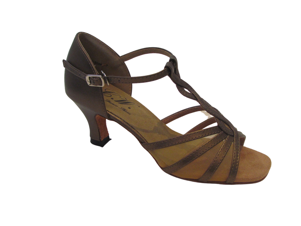 Women's Beige/Bronze/Silver/Black PU Leather Salsa/Latin Shoes - 169202/169203/169206/169208