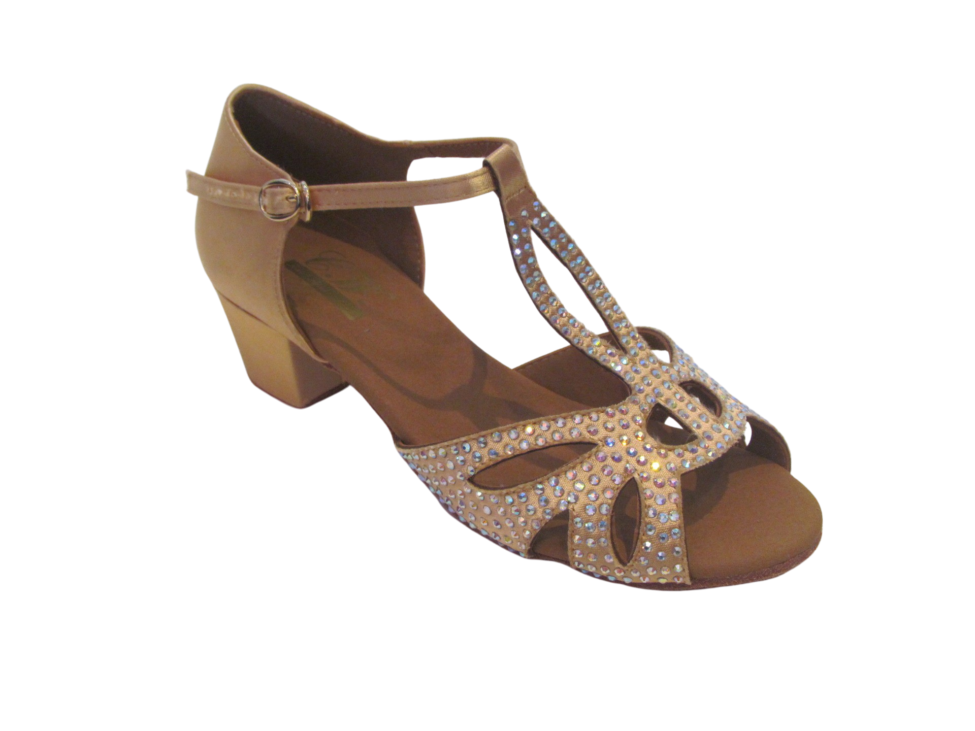 Women s Low Heel Light Black Silver Tan Satin Crystals Salsa Latin Sho Century Wide Canada Dance Shoes in Toronto