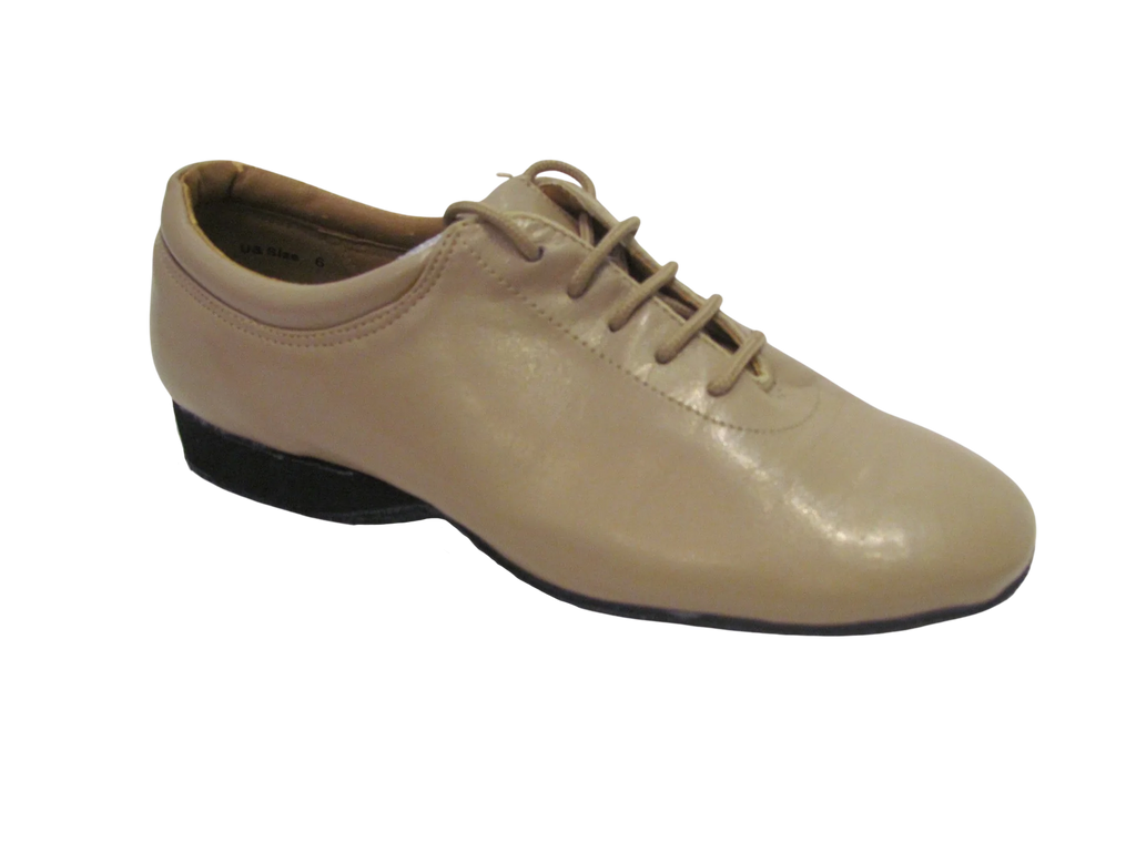 Women's Beige PU Leather Practice Shoes - 260104