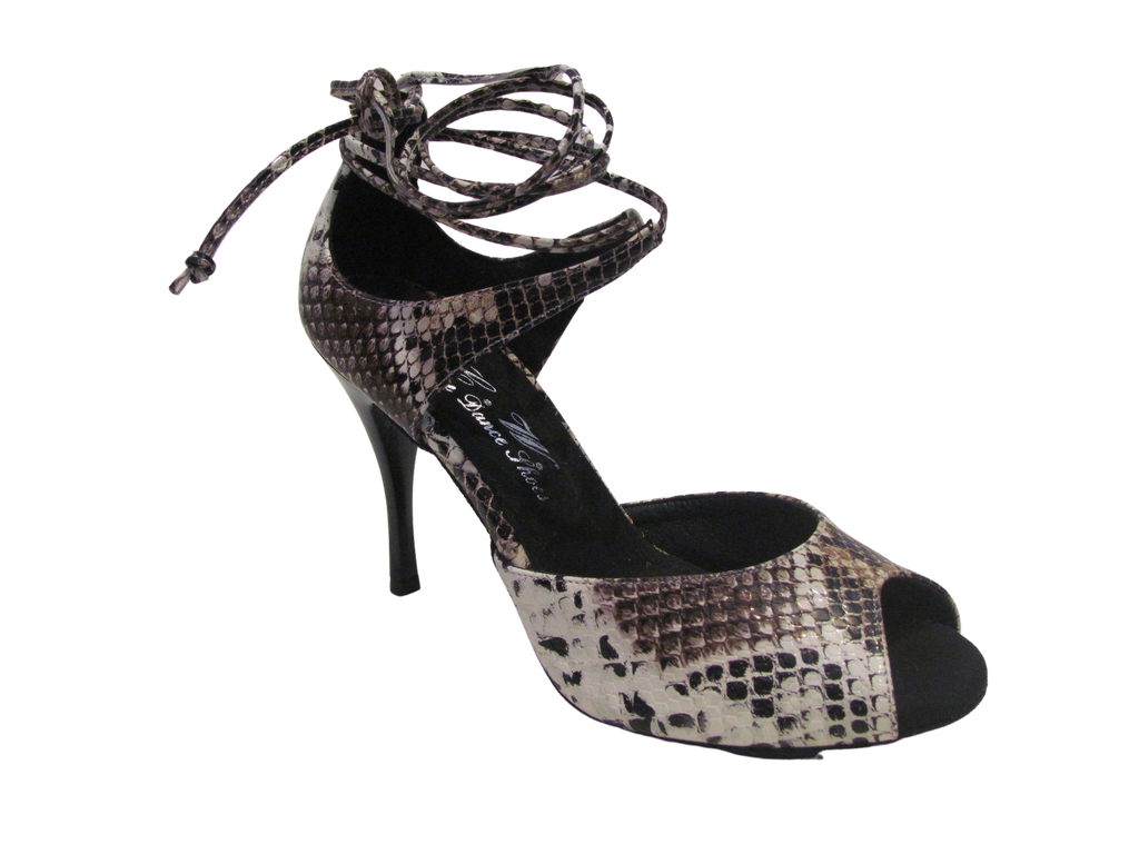 Women's Snakeskin PU Salsa/Latin Shoes - 928-28